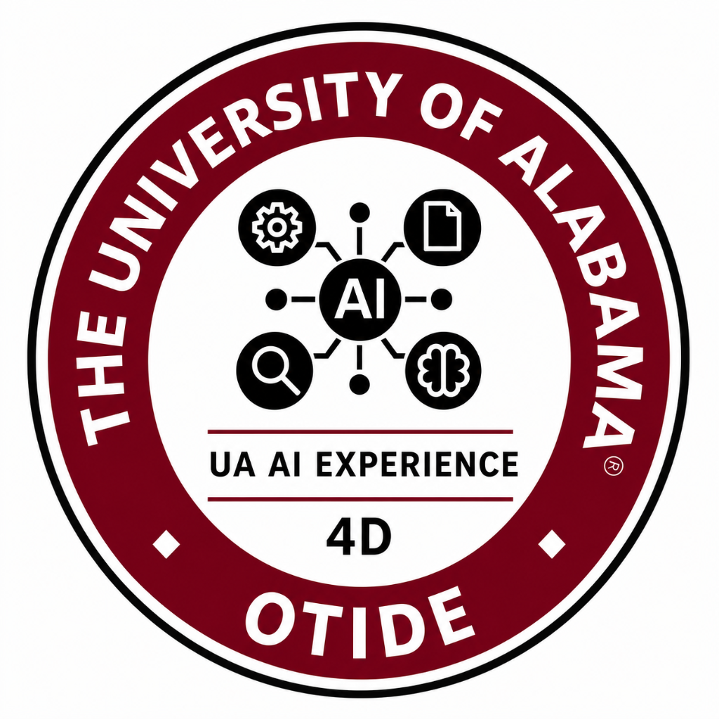 UA AI Experience Legend completion badge